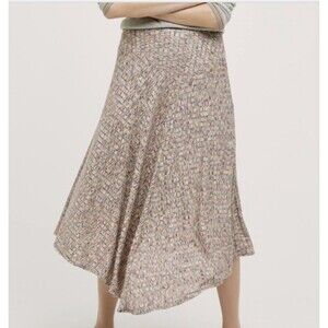 Vanessa Virginia Anthropologie Skirt Sz S Kearney‎ Knit Midi MSRP $128